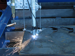 cutting 4 mm thick sheet metal